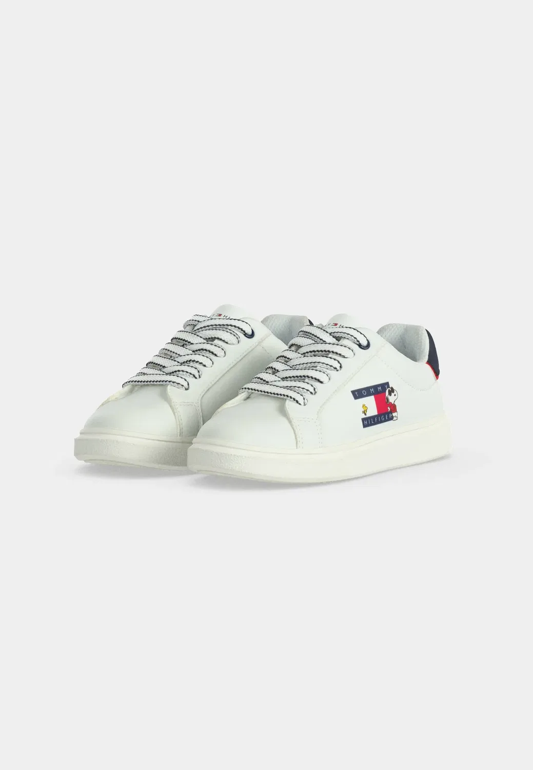 Кроссовки Cooper унисекс Tommy Hilfiger, White/Blue/Red — фото 3