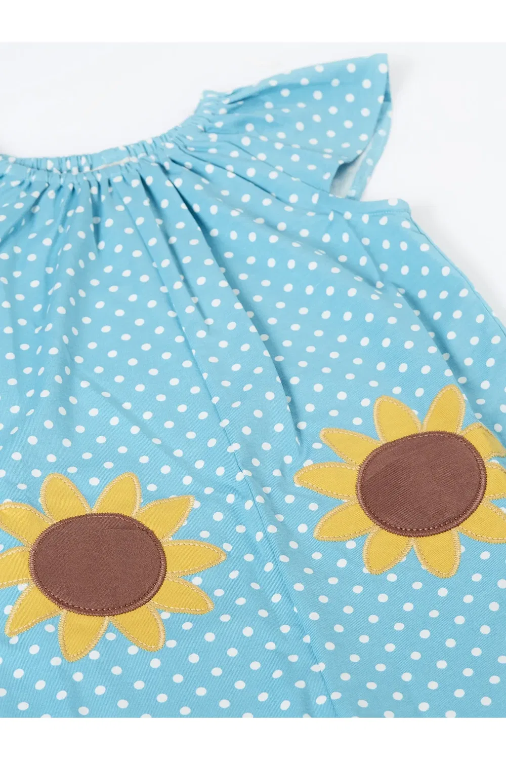 Детский комбинезон Dora playsuit Frugi, Blue — фото 2
