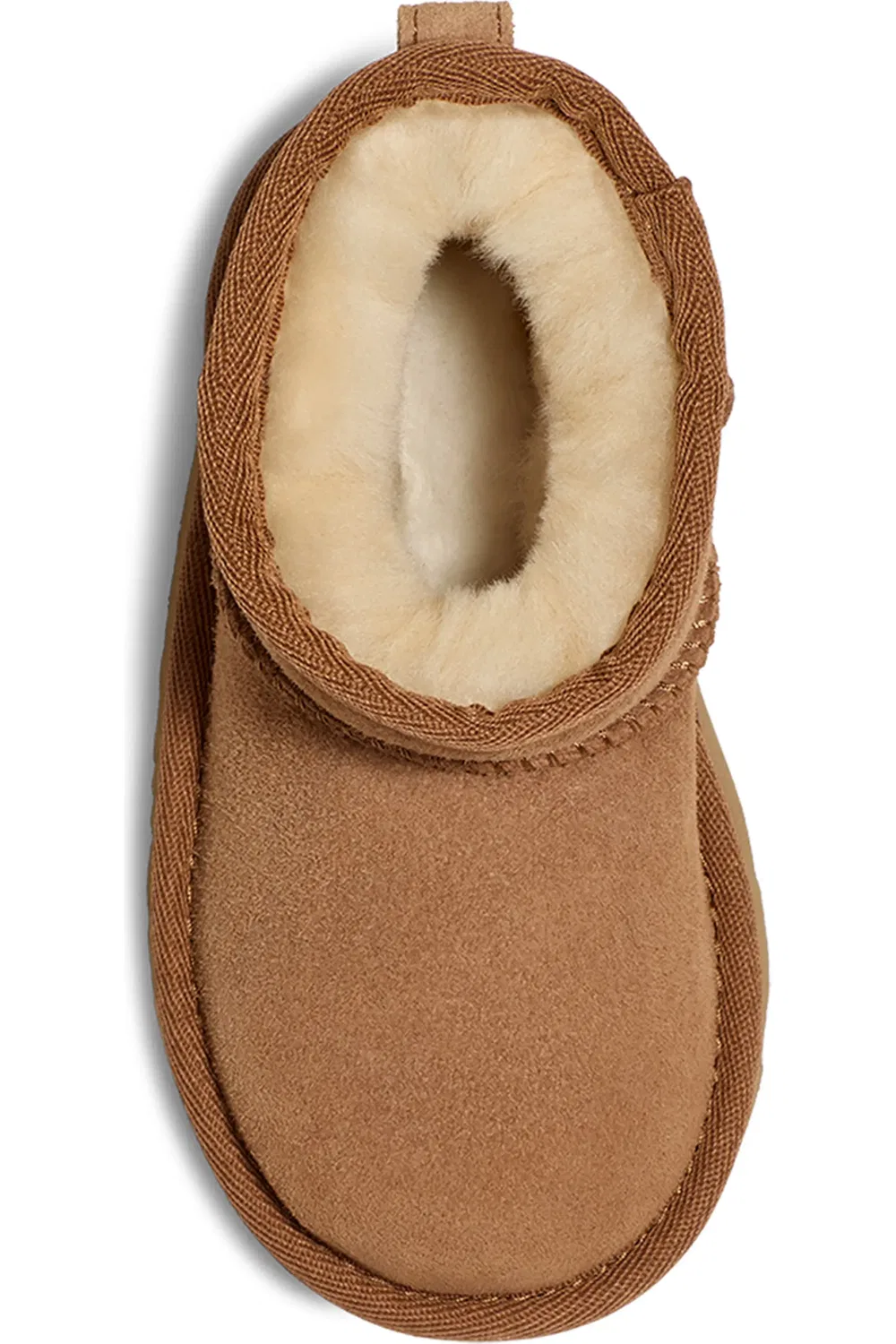 Детские ботинки зимние на платформе Classic Mini II UGG, Chestnut — фото 4