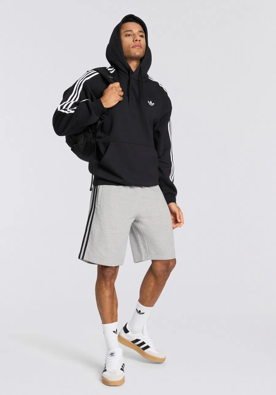 Толстовка ADIDAS ORIGINALS 'Adicolor Classics' черного цвета — фото 3