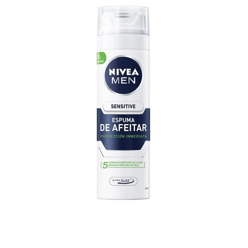 

Пена для бритья Men sensitive espuma afeitar Nivea, 200 мл.