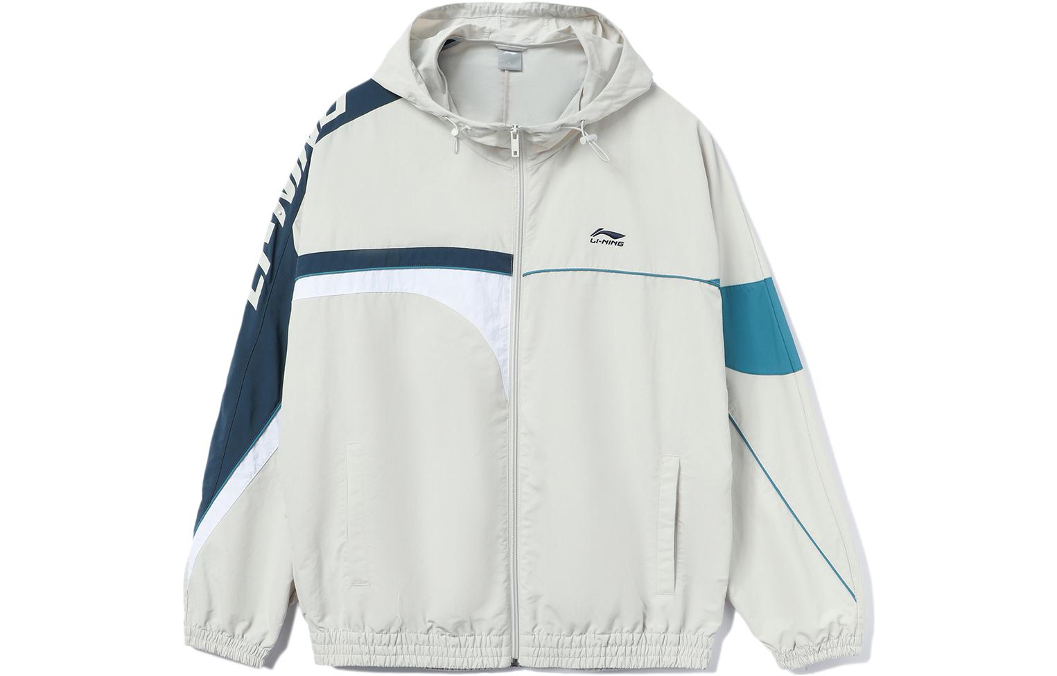 

LINING Куртка из листьев лотоса мужская антарктический серый, Antarctic Gray