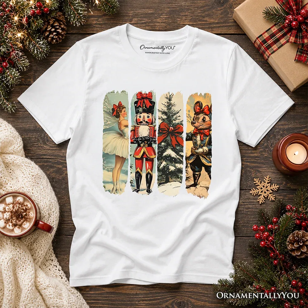 Детская футболка с принтом Nutcracker Mouse OrnamentallyYou, White