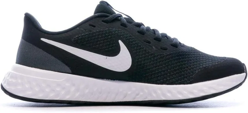 Детские кроссовки для бега Nike Revolution 5 (Gs) Nike, Black/White/Anthracite — фото 3