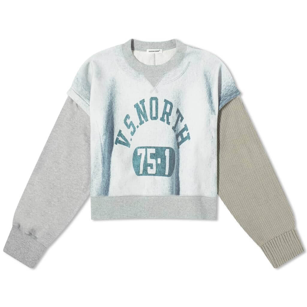 

Толстовка Undercover Mixed Jumper, серый