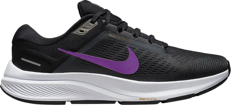 

Кроссовки Nike Air Zoom Structure 24 'Anthracite Vivid Purple', черный