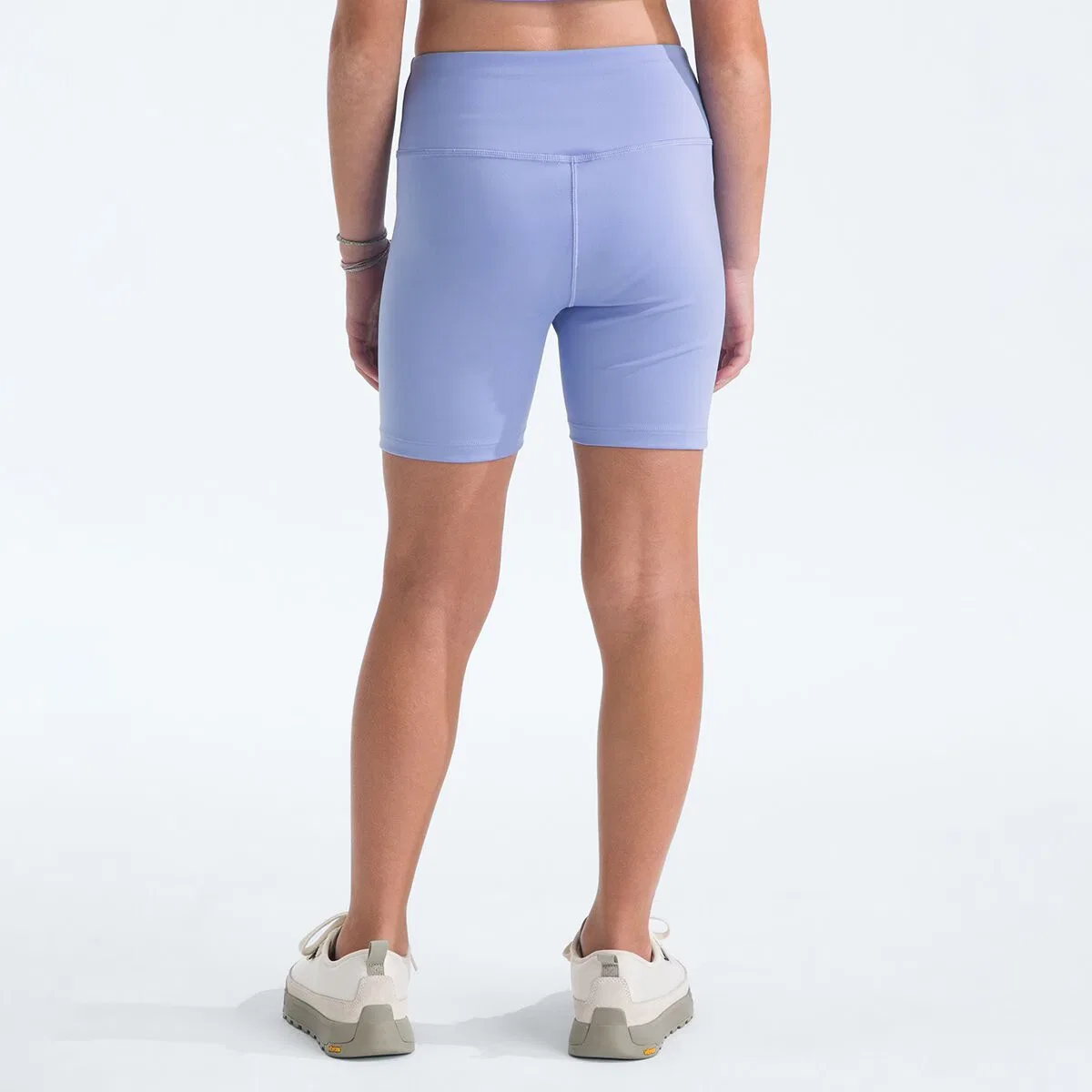 Детские шорты для девочек с технологией FlashDry Flex 5in Tight Short The North Face, Periwinkle Glow — фото 4