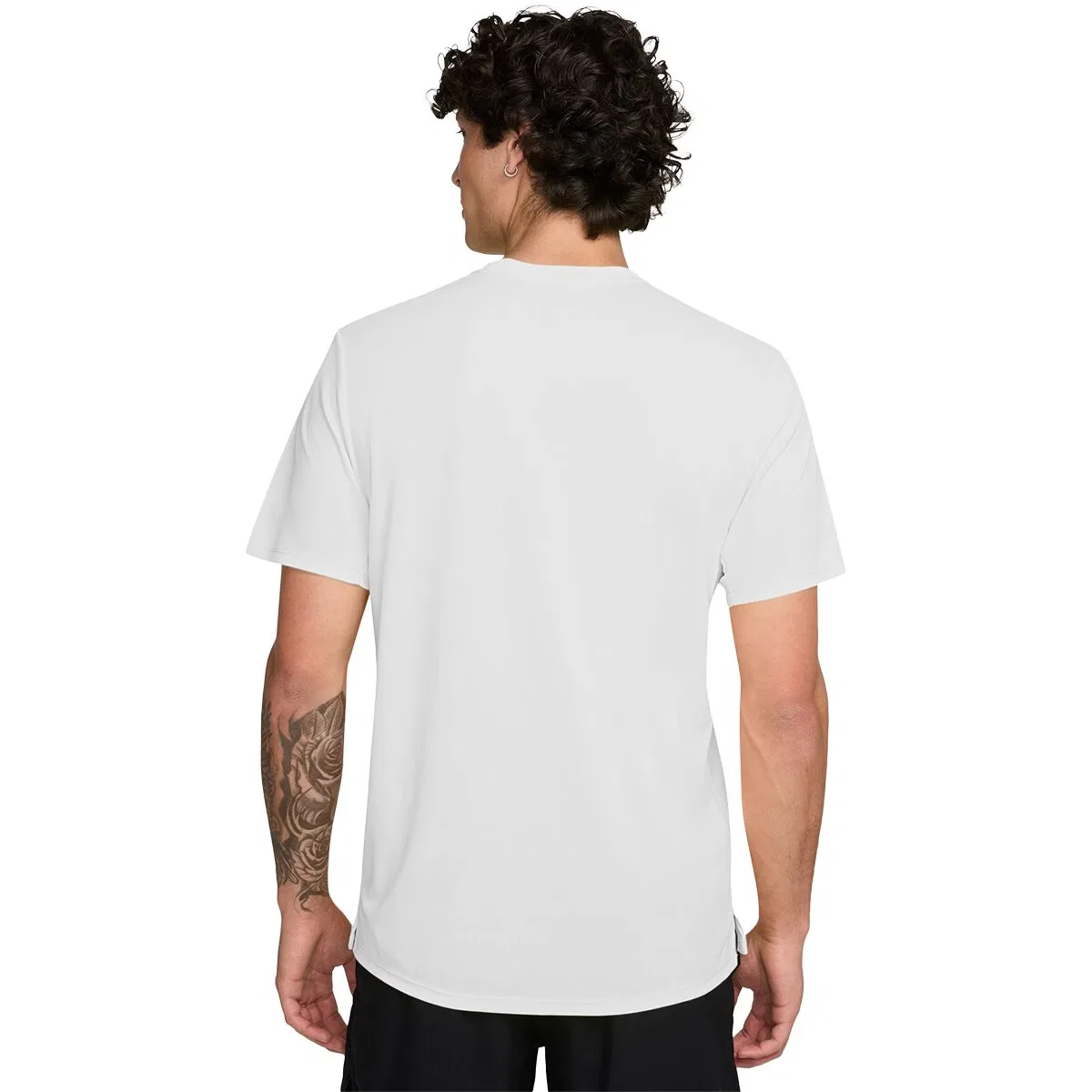 Мужская футболка с коротким рукавом Dri-FIT UV Miler Nike, White Reflective Silver — фото 2