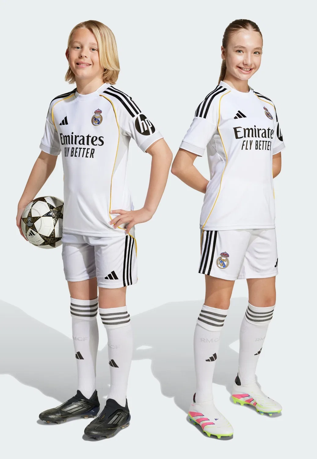Спортивный костюм Adidas Performance Real Madrid 25/26 белого цвета — фото 2