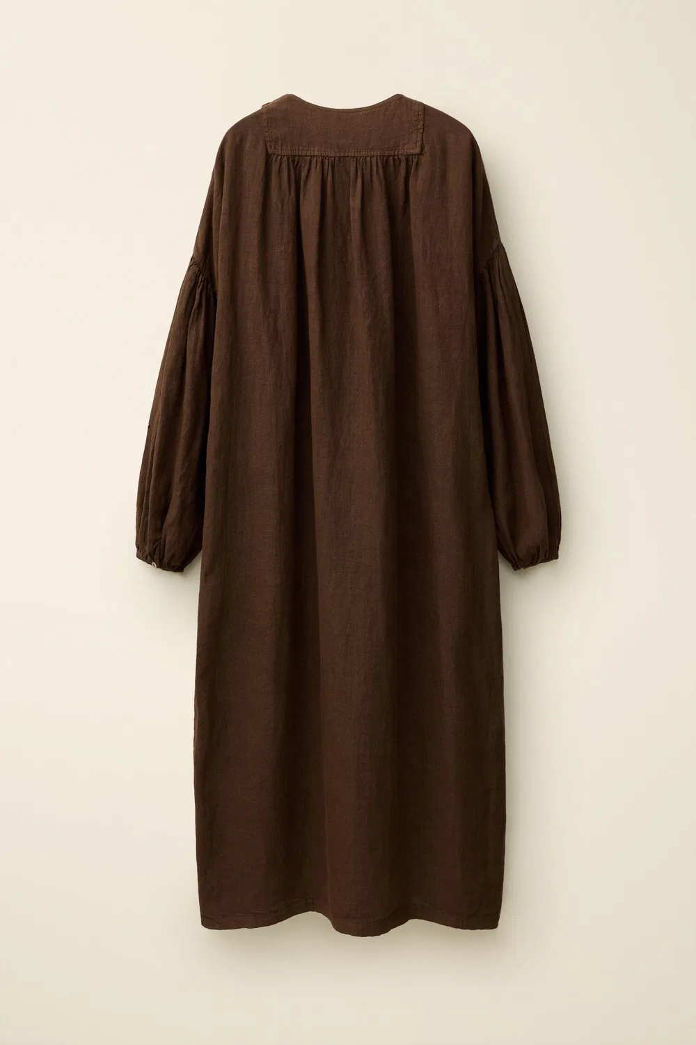 Платье из 100% льна, созданное в сотрудничестве Caramel London и Zara., Chocolate — фото 4