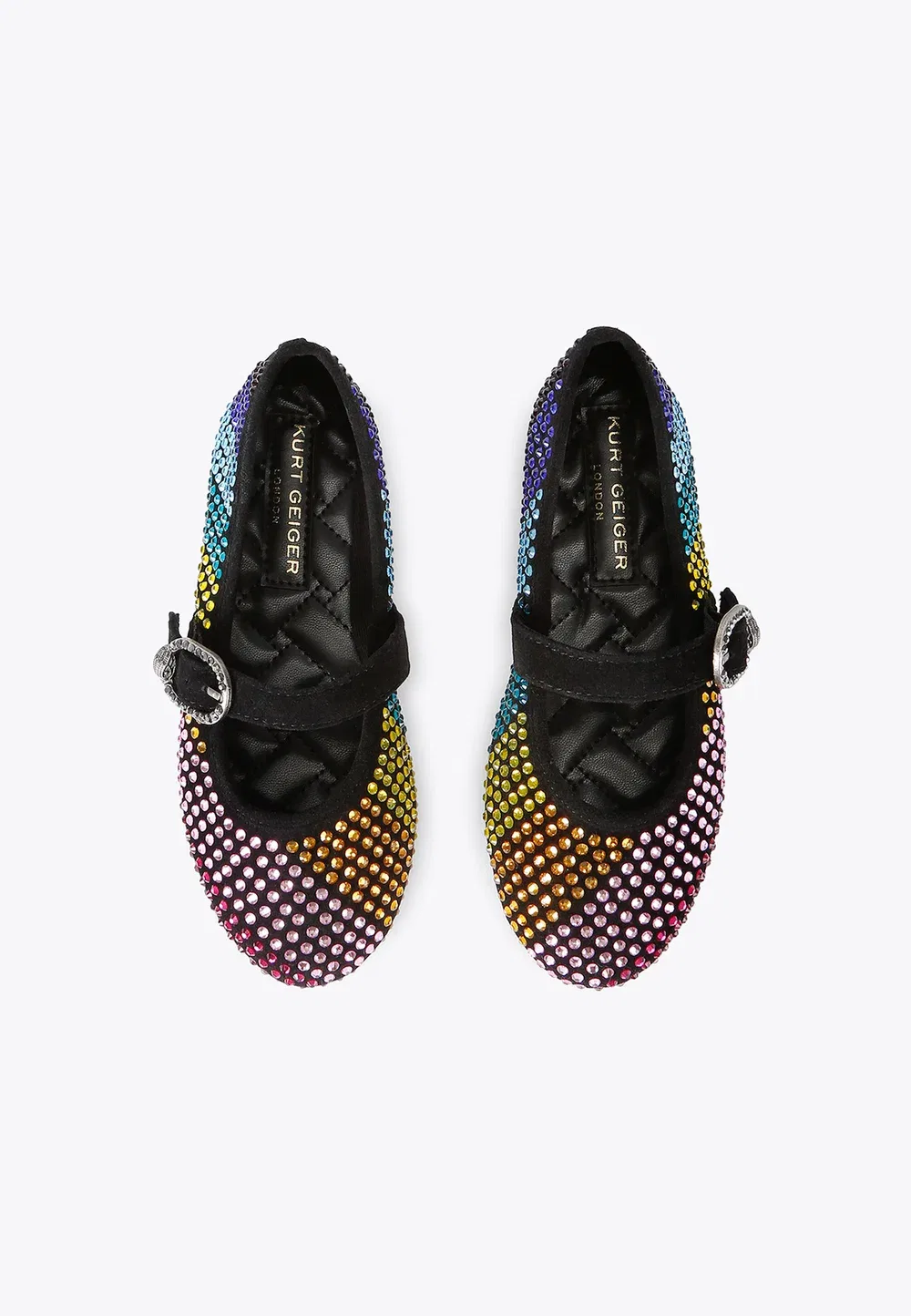 Мини-Балетки Mayfair с ремешком на щиколотке Kurt Geiger London, Mult Other — фото 3