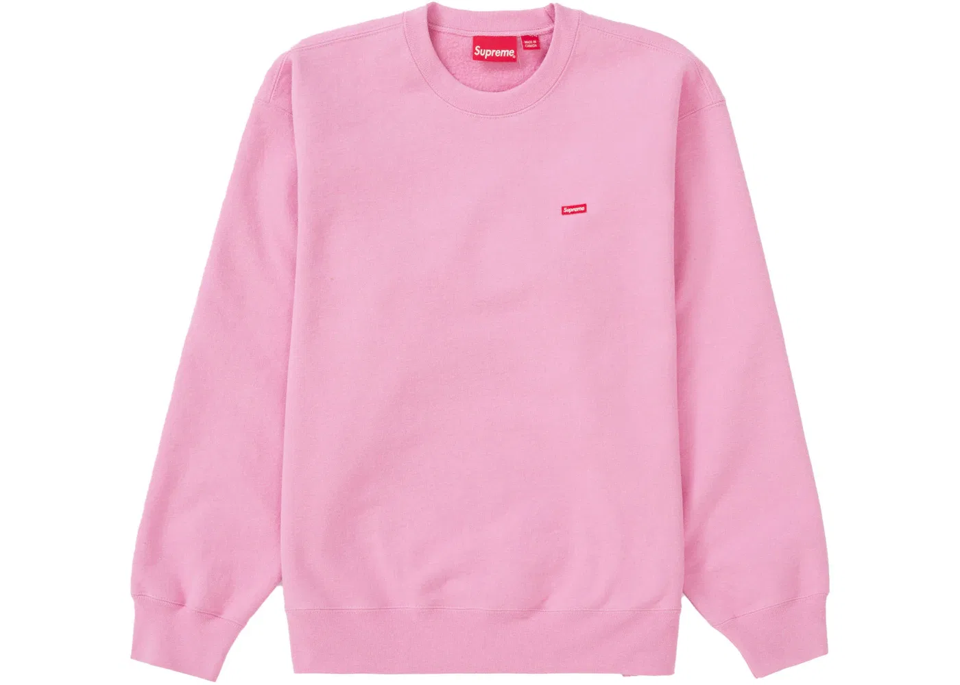 Мужской свитшот с принтом Supreme Crewneck (SS22), Bright Pink
