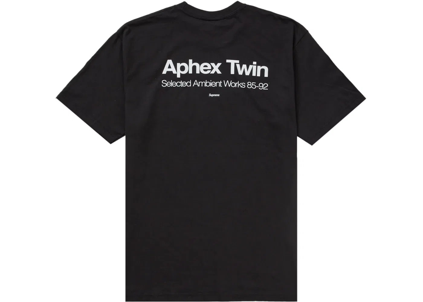 Мужская футболка с принтом Aphex Twin Tee Supreme, Black — фото 2