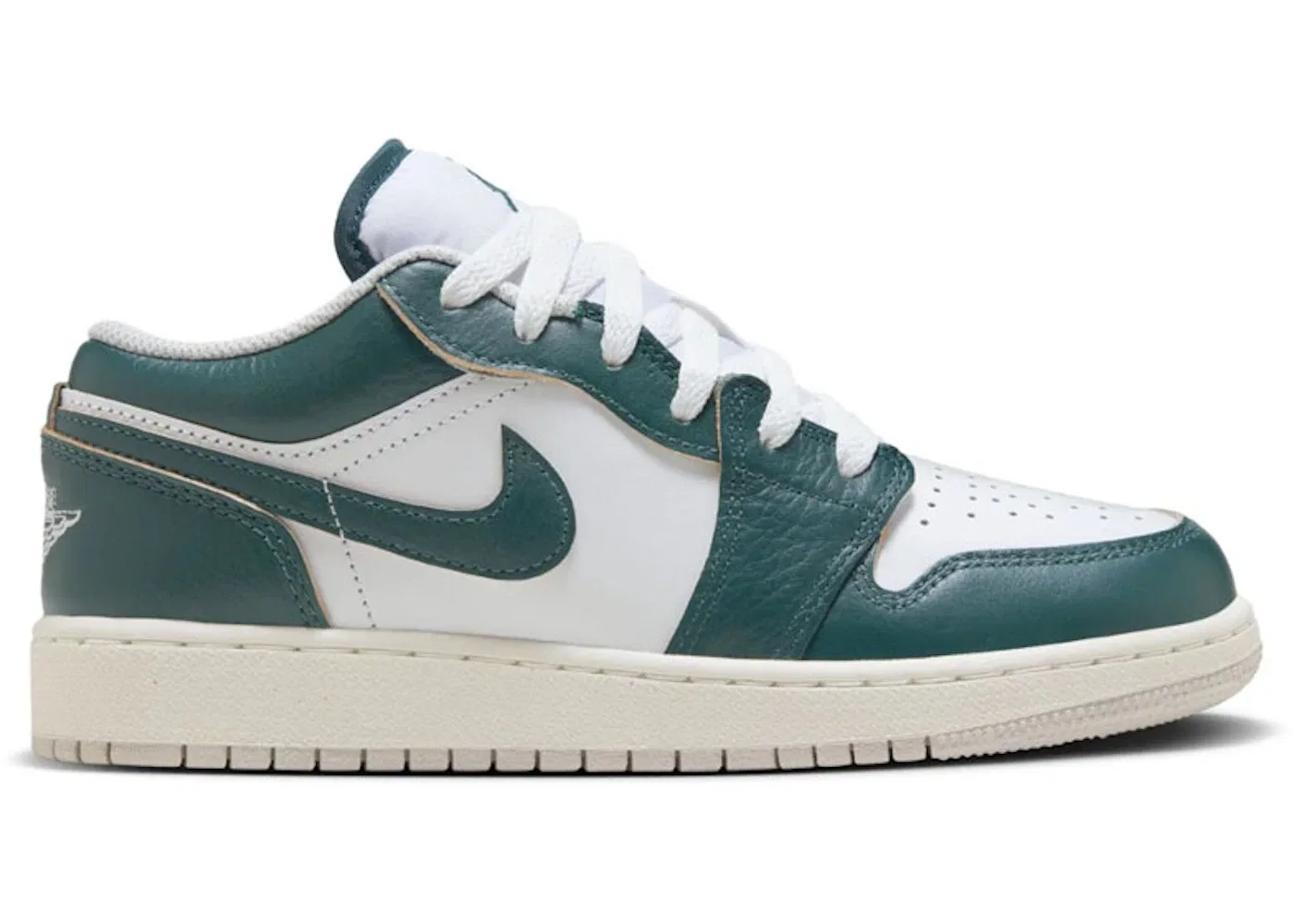 Детские кроссовки с низким верхом Jordan 1 Low SE Jordan, Oxidized Green/White/Sail/Oxidized Green