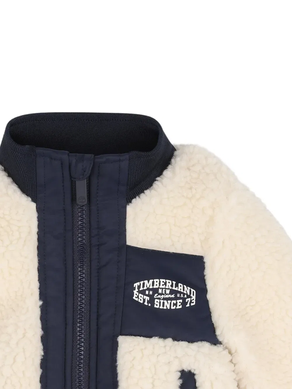 Куртка с нашивкой-логотипом Timberland Kids, бежевый — фото 3