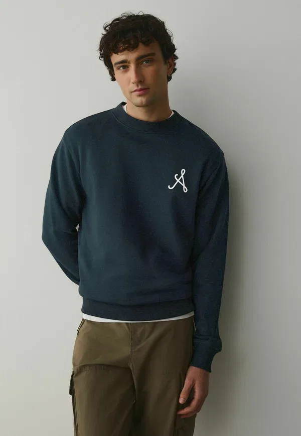 Свитшот с принтом Sweatshirt Next, Navy Blue, темно-синий — фото 3
