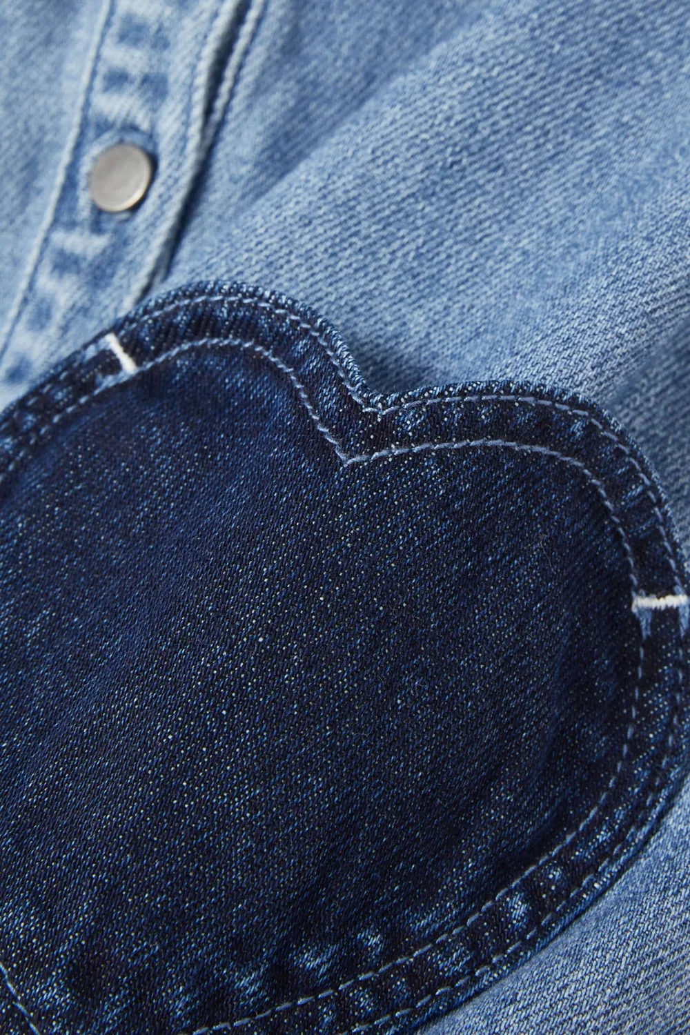 Платье с аппликацией-сердцем Heart Patch Dress, Stella McCartney — фото 3