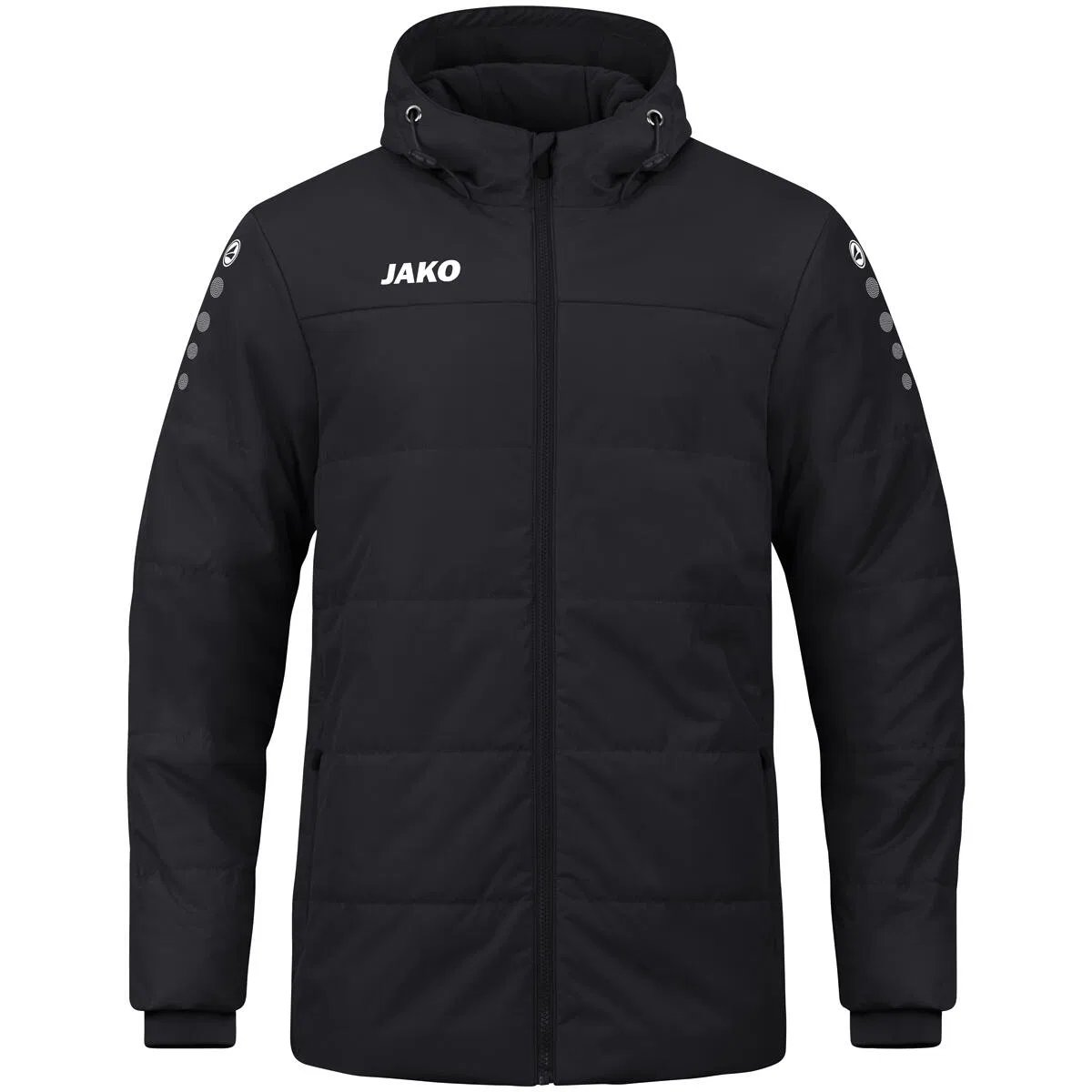 Детская куртка-коуч с капюшоном Team Jako, Schwarz
