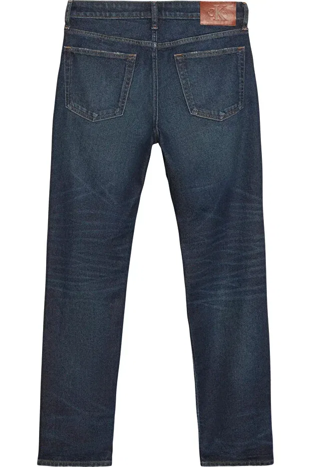Мужские джинсы с принтом Slim Vine Street Calvin Klein, Navy Blue — фото 3