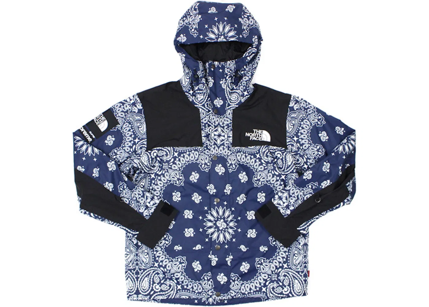 Мужская куртка с принтом Bandana Supreme The North Face, Navy — фото 2
