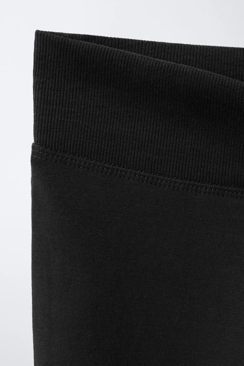 Однотонные расклешенные леггинсы ZARA, Black — фото 3