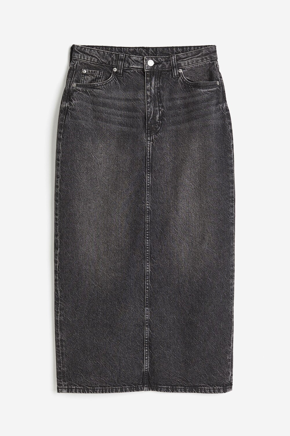 

Юбка H&M Denim, темно-серый