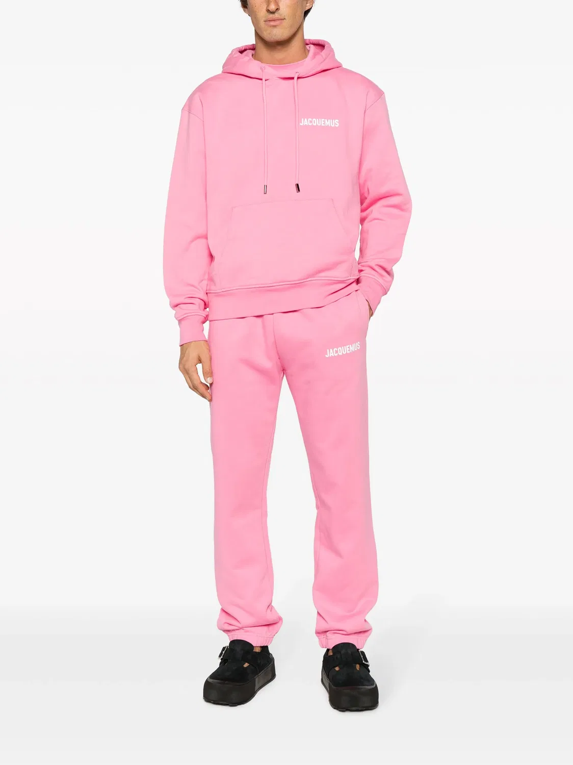 Трековые штаны Le Jogging Jacquemus, розовый — фото 4