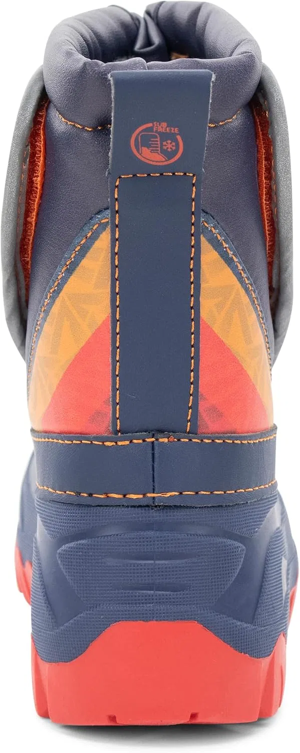 Детские зимние ботинки с искусственным мехом Selah Western Chief, Navy — фото 3