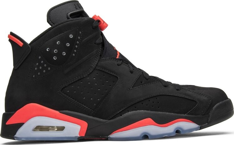 

Кроссовки Air Jordan 6 Retro Infrared 2014, черный