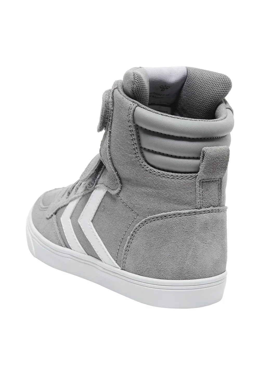 Унисекс кроссовки Slimmer Stadil High Jr - высокие кроссовки Hummel, Frost Grey — фото 3