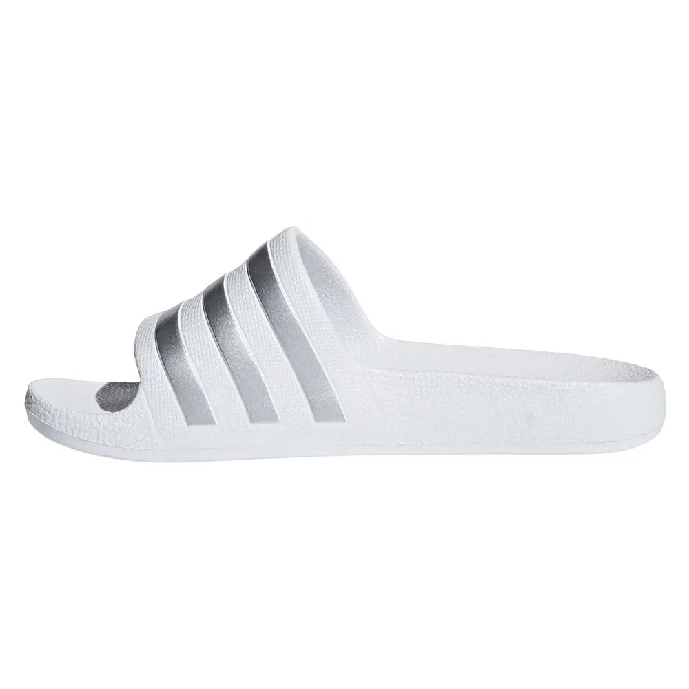 Сланцы Adilette Aqua Adidas, белый — фото 3