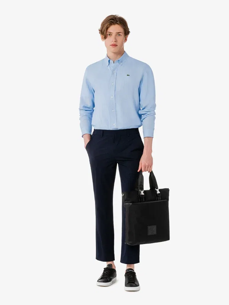 Чиносы мужские Movement LACOSTE, Navy — фото 4