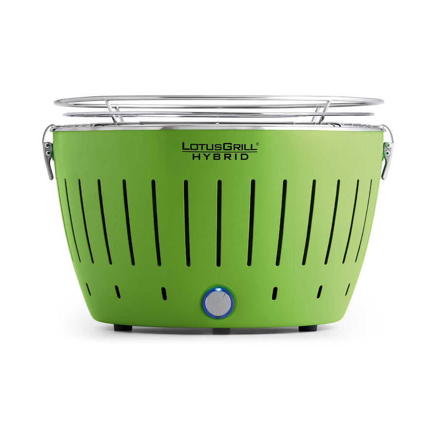 

Гриль LotusGrill Hybrid Classic, зеленый лайм