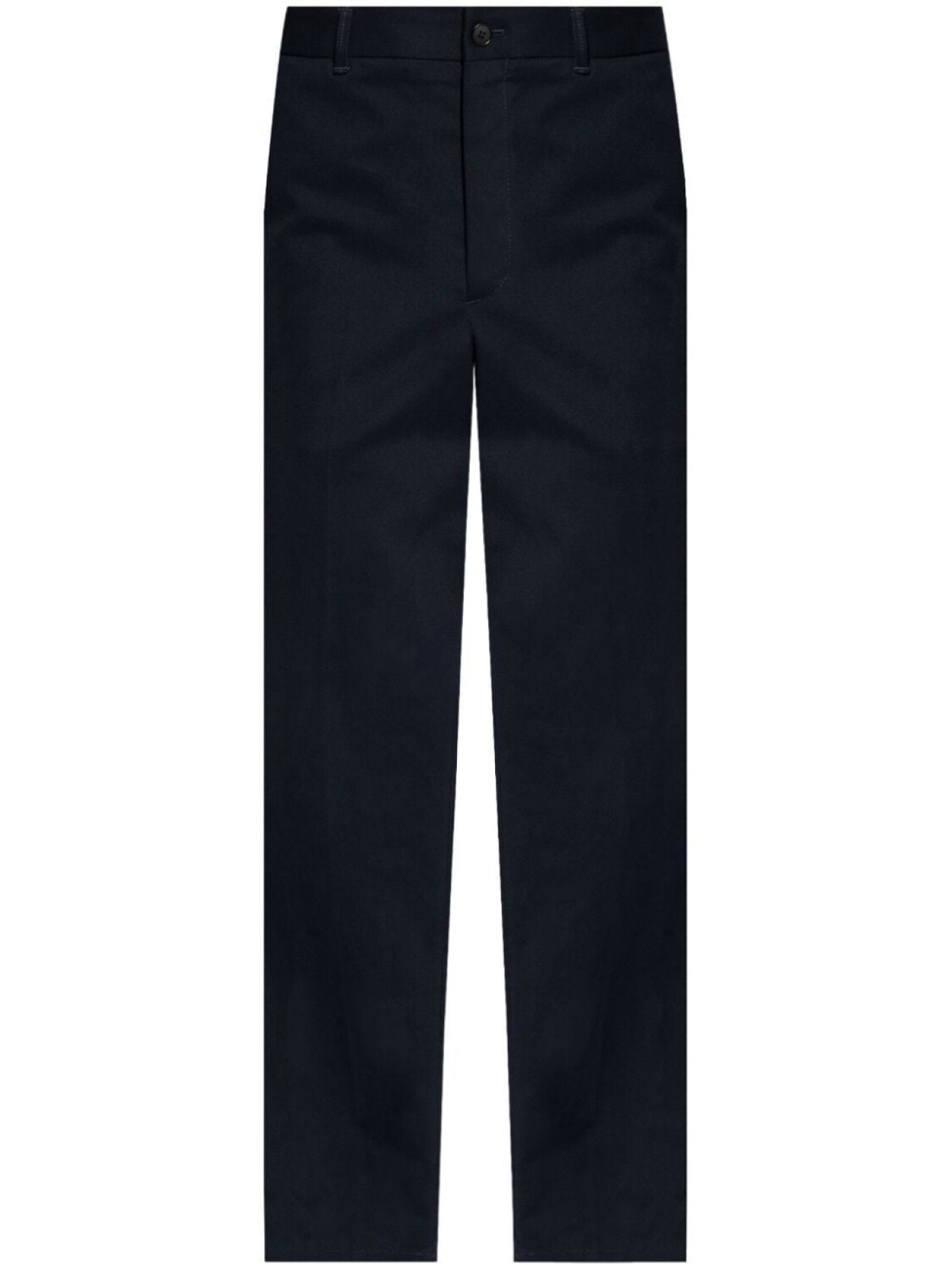 

Giorgio Armani прямые хлопковые брюки, синий