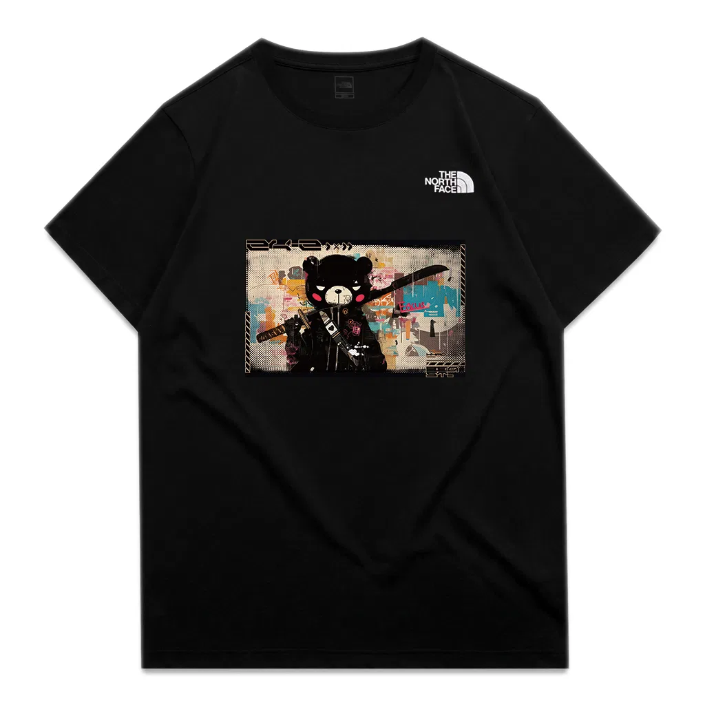 Футболка детская с принтом Black The North Face