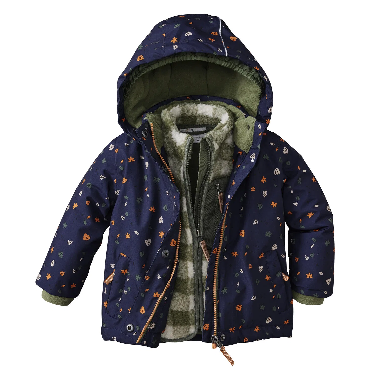 Детская куртка с капюшоном FIOW 55 MNS JCKT Killtec, Blau Kosmosblau Dunkelblau — фото 3