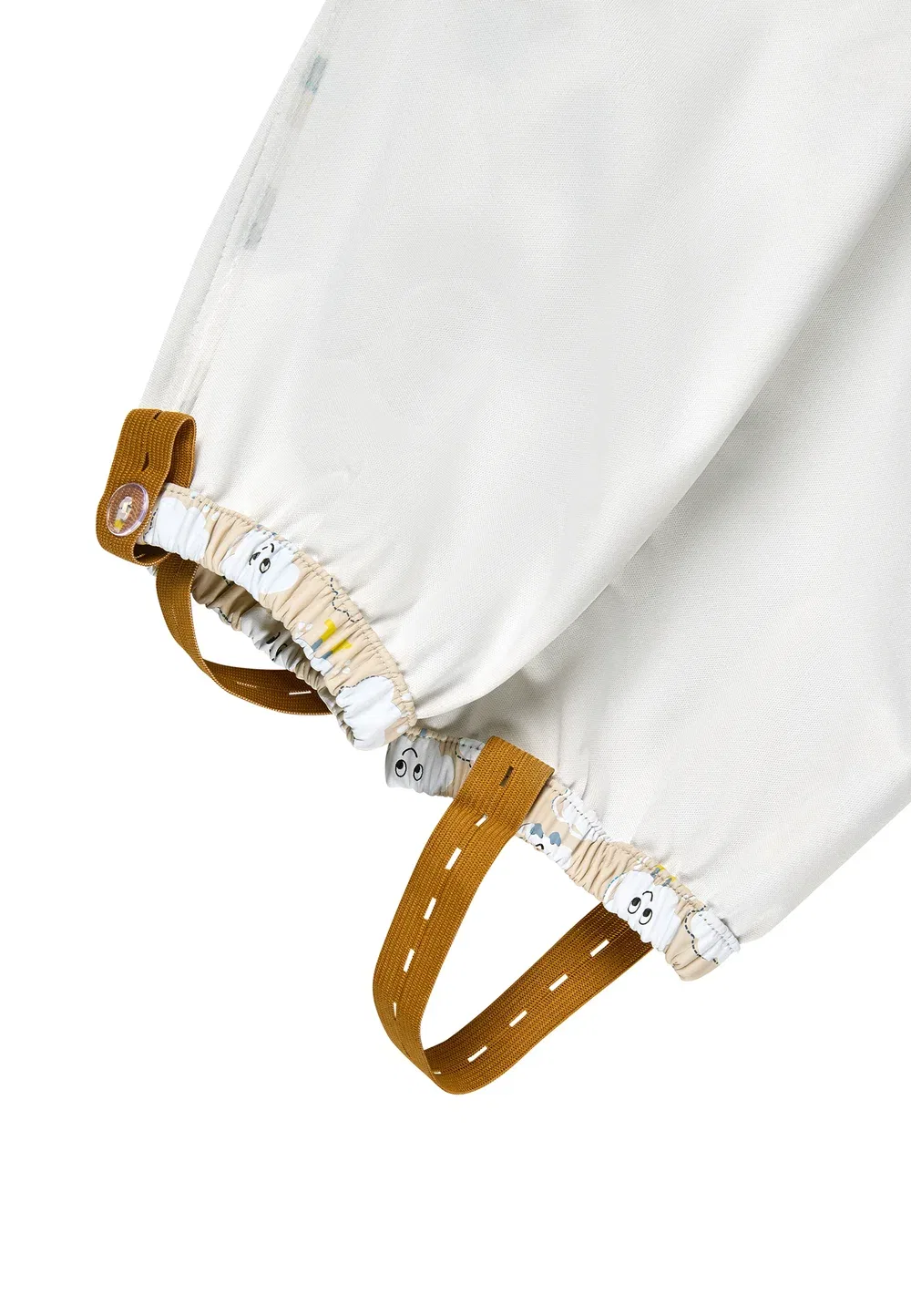 Regenhose Farbwechsel mit Wolken унисекс - комбинезон Sterntaler, Beige — фото 4
