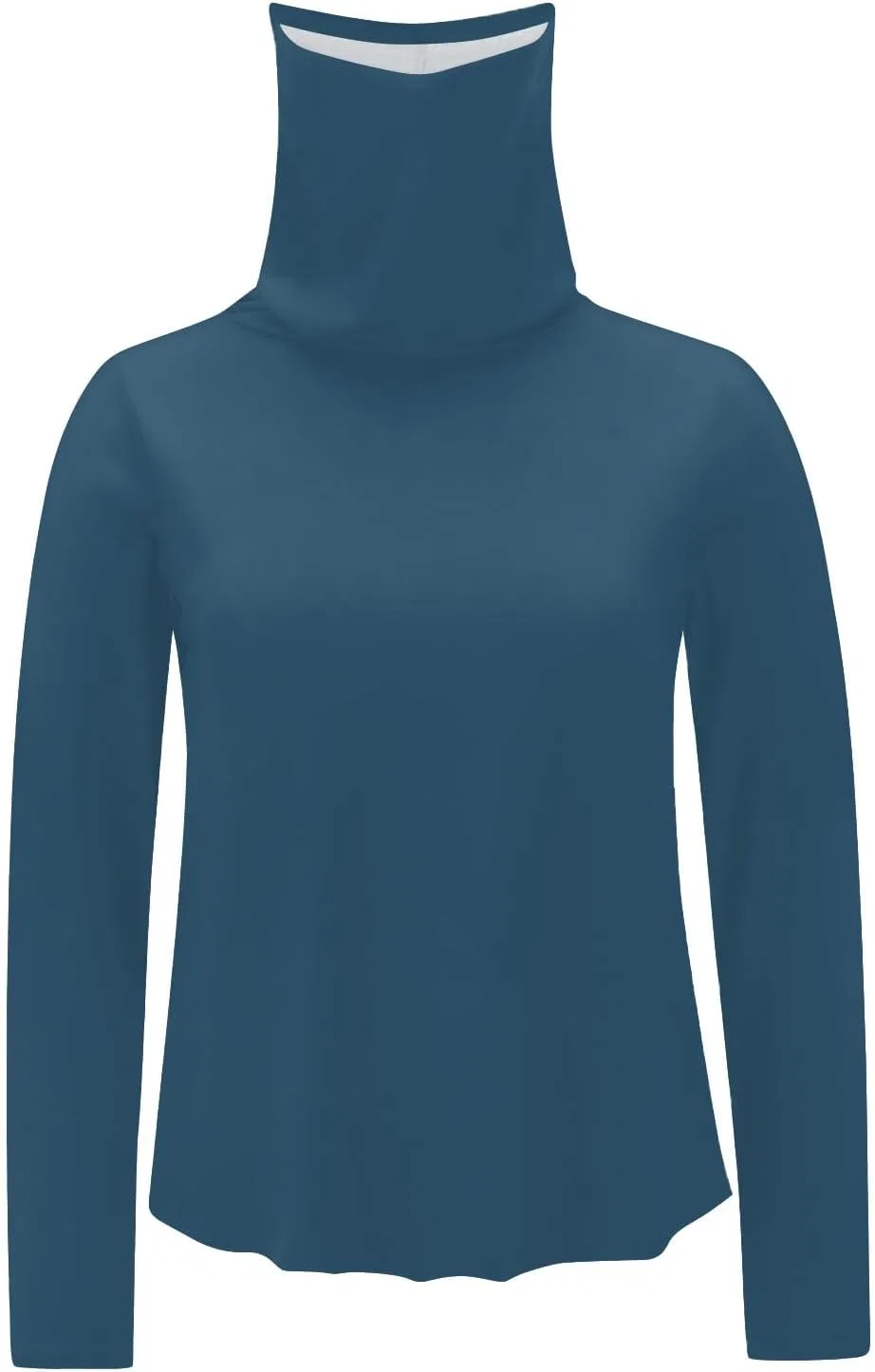 Мужская футболка с защитой UPF 50+, длинный рукав, Dark Blue — фото 4