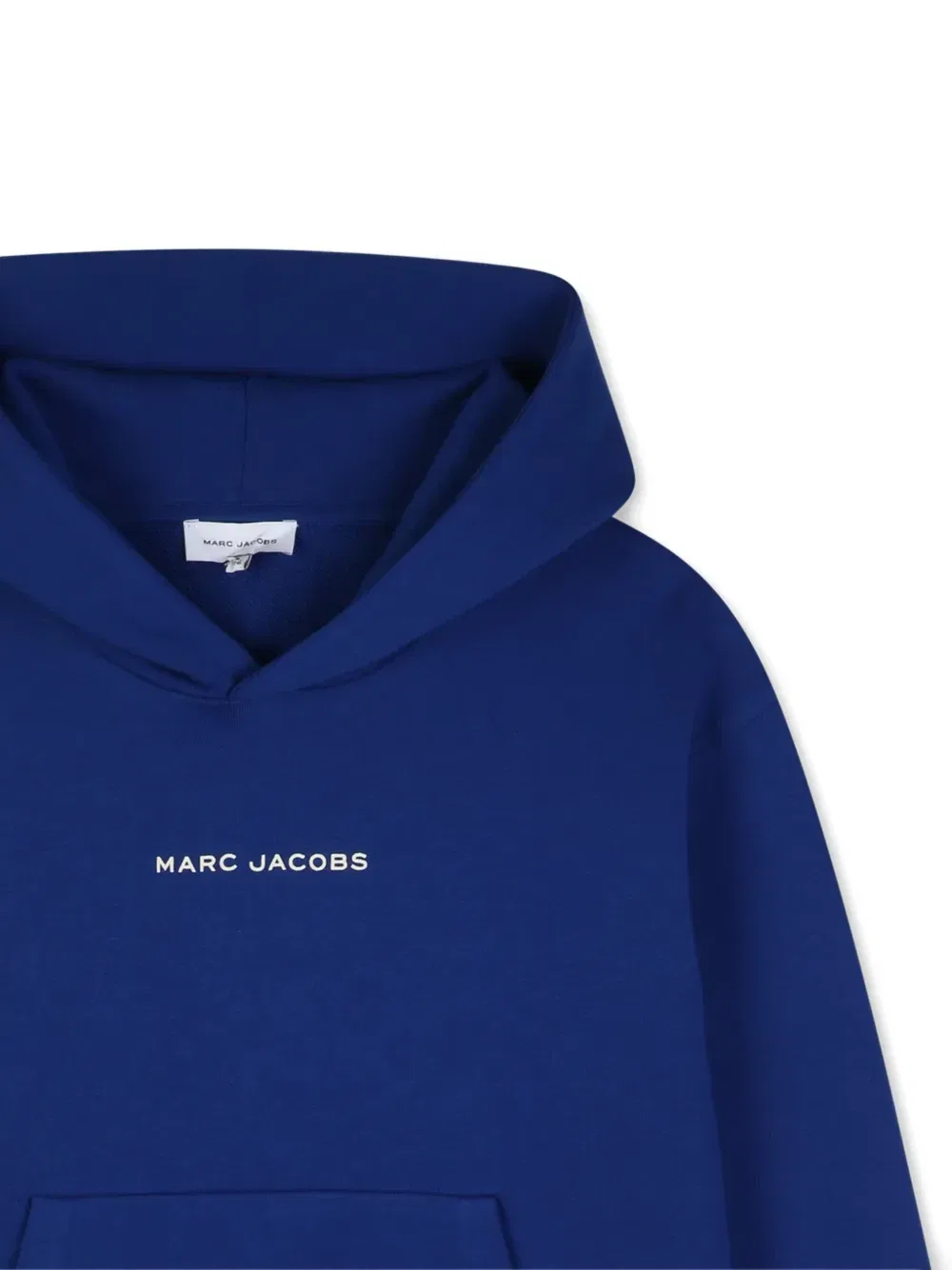Худи с принтом и логотипом Marc Jacobs Kids, синий — фото 3