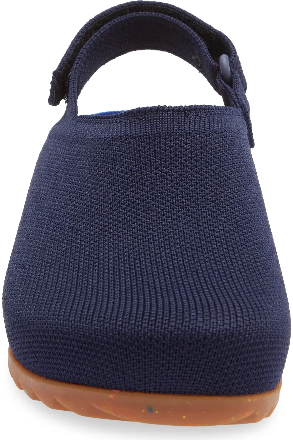 Детские сабо на регулируемом ремешке The Kids' Clog Rothy's, Deep Navy — фото 4