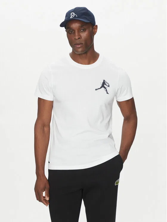 Комплект футболки и кепки regular fit Lacoste, белый