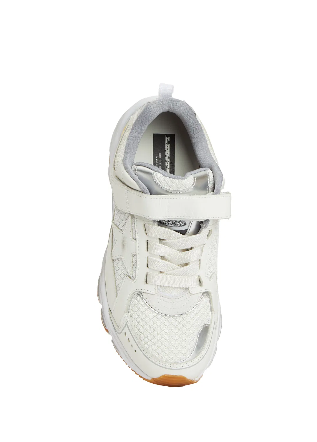 Кроссовки Golden Goose Lightstar, Multi Color White — фото 4