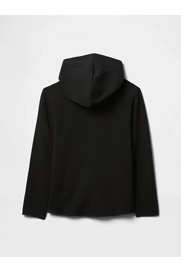 Черная толстовка на молнии для мальчика Gap — фото 3