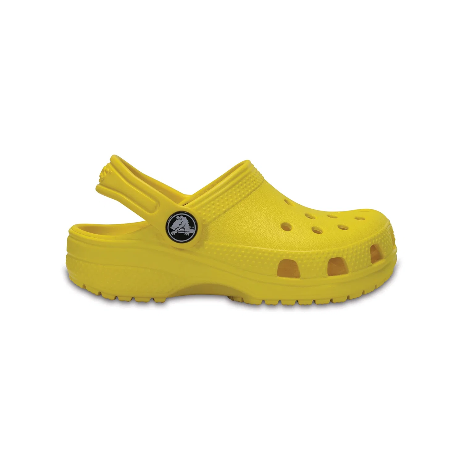 Детские классические сабо Croslite Crocs, Yellow — фото 2