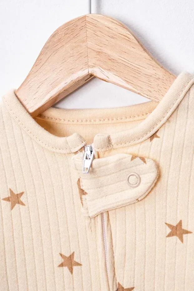 Детский комбинезон для новорожденных хлопковый комплект 3 шт Teddy Bear Star Patterned Enia Baby, Multicolor — фото 4