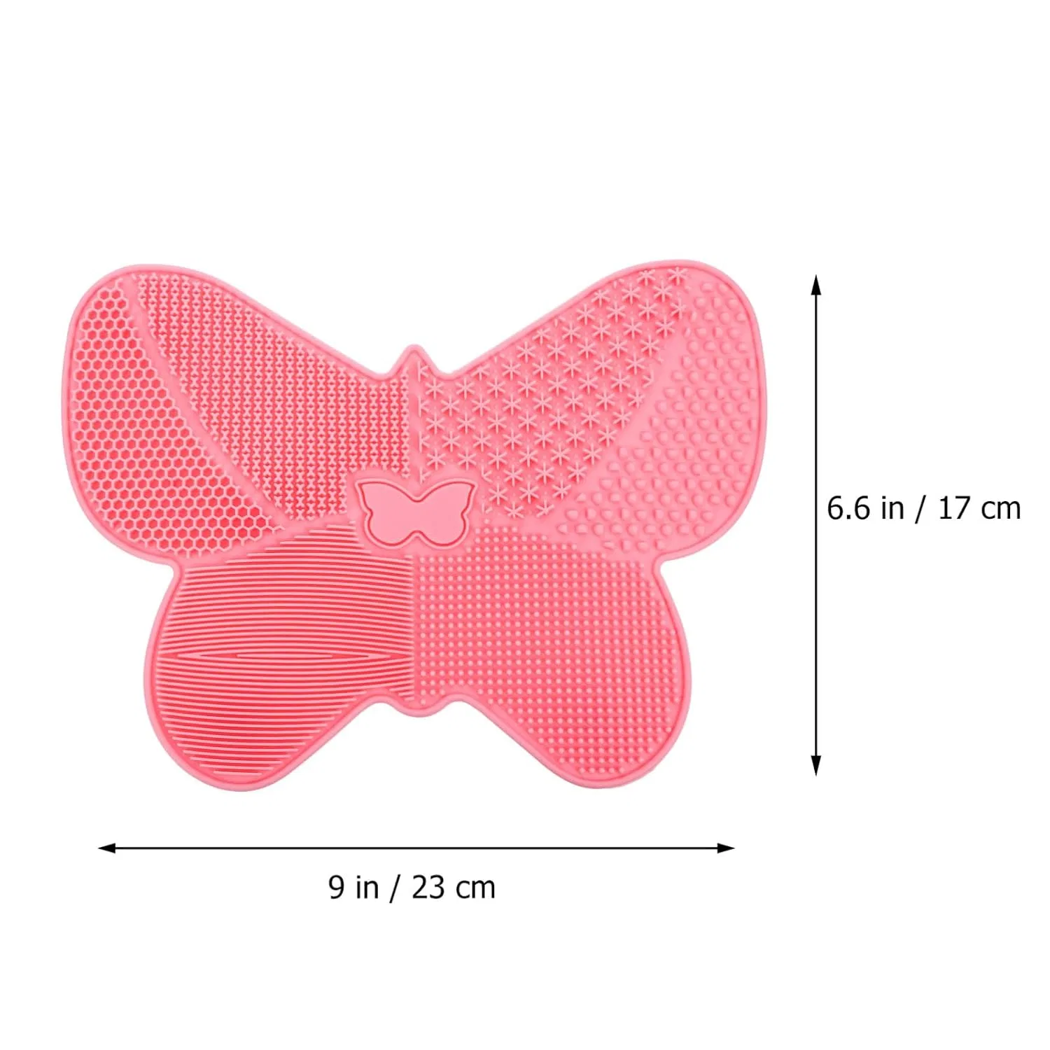 Силиконовая подушечка для очистки кистей, WRITWAA, 23x17x1 см, Розовый — фото 2