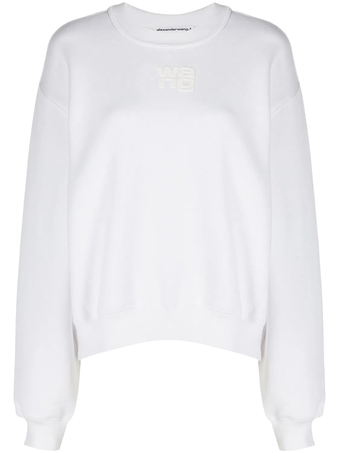Свитшот с Логотипом Alexander Wang, белый