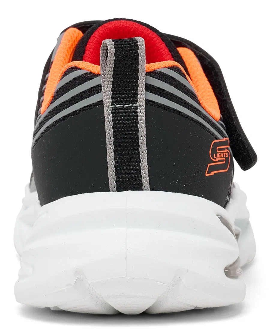 Кроссовки Skechers с подсветкой, модель Flex-Glow Ultra Prism-Pacer, Black — фото 4
