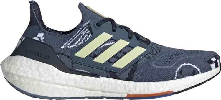 

Кроссовки Adidas UltraBoost 22 'Wonder Steel Almost Yellow', синий, Синий;серый, Кроссовки Adidas UltraBoost 22 'Wonder Steel Almost Yellow', синий