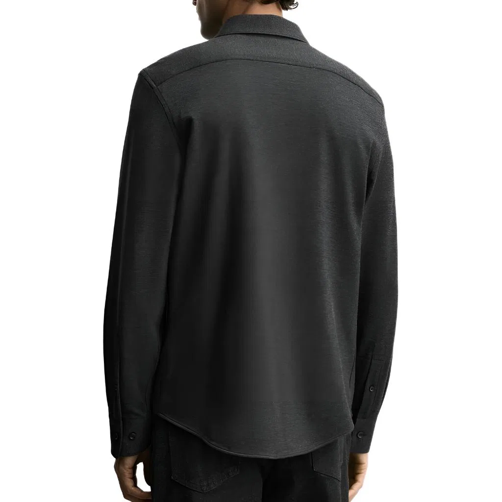 Мужская рубашка Mink Fur Brown ZARA, Mink Fur Brown — фото 4